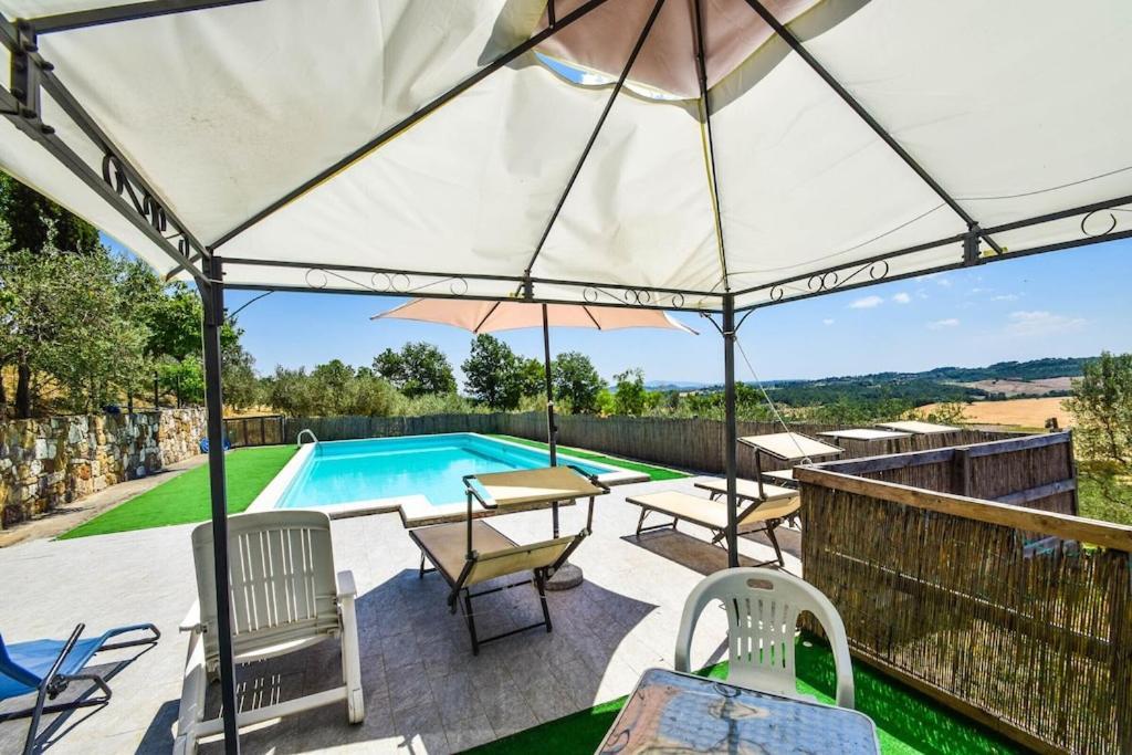 Agriturismo Podere Biancospino Piscina Privata เคียนเชียโนแตร์เม ภายนอก รูปภาพ
