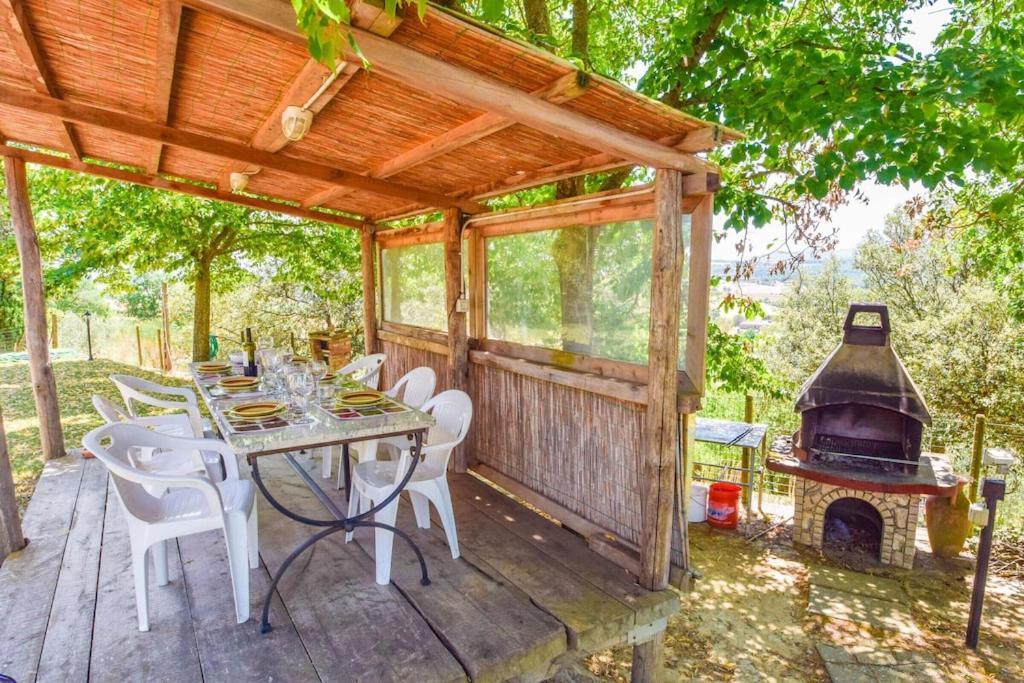 Agriturismo Podere Biancospino Piscina Privata เคียนเชียโนแตร์เม ภายนอก รูปภาพ