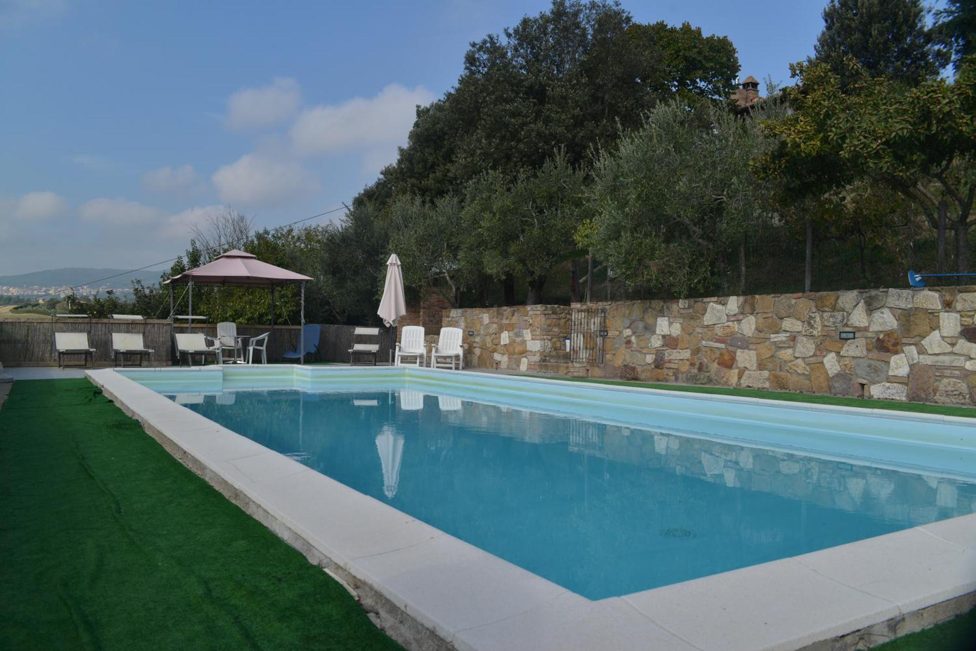 Agriturismo Podere Biancospino Piscina Privata เคียนเชียโนแตร์เม ภายนอก รูปภาพ